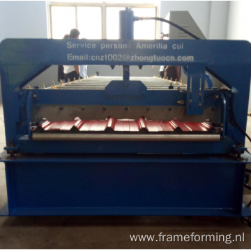 IBR roof sheet roll forming machine